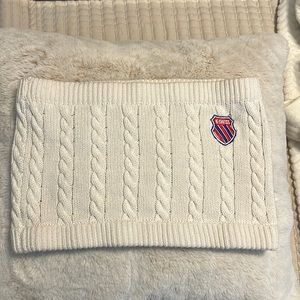 White sweater tube top